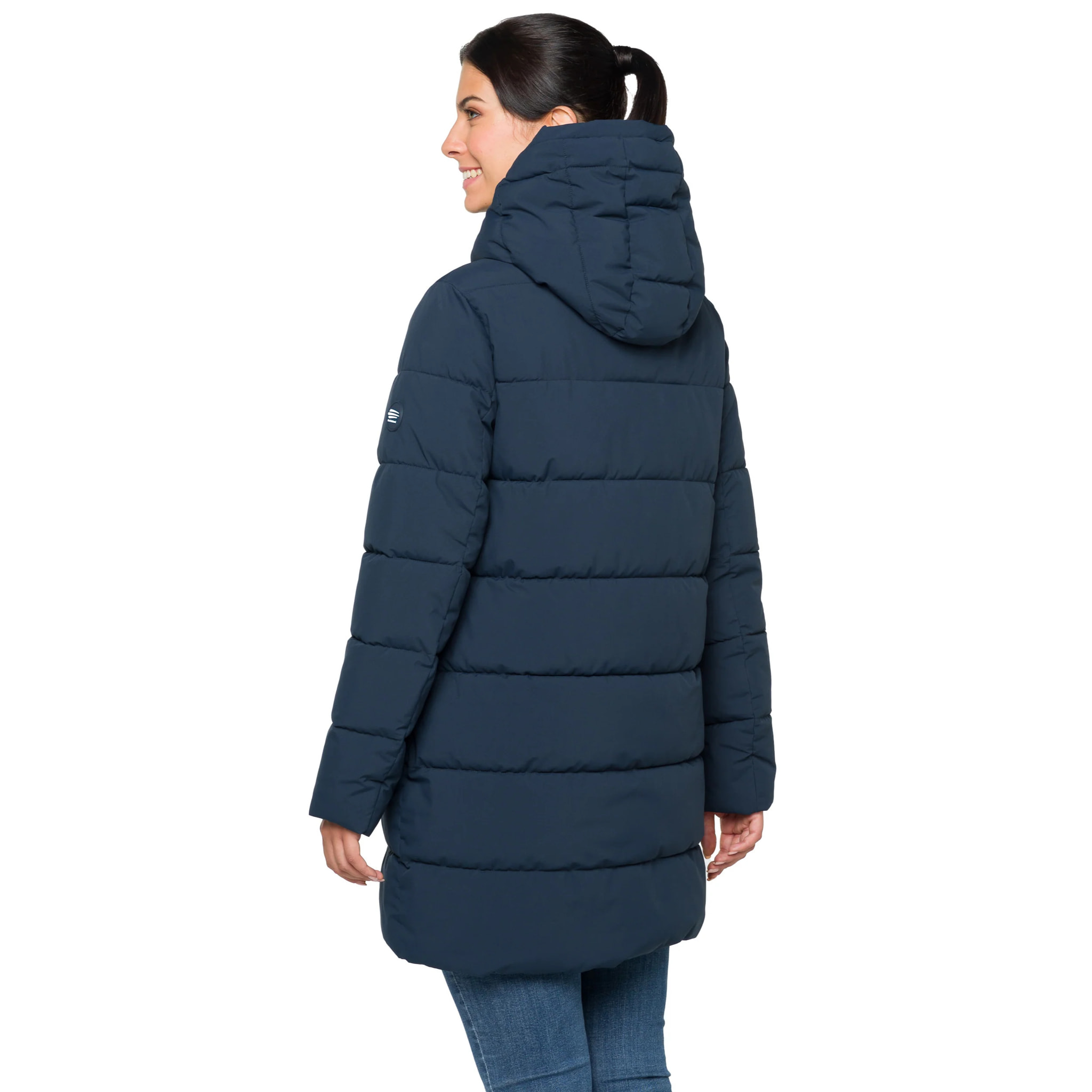Piumino FLORENCE imbottito traspirante blu navy