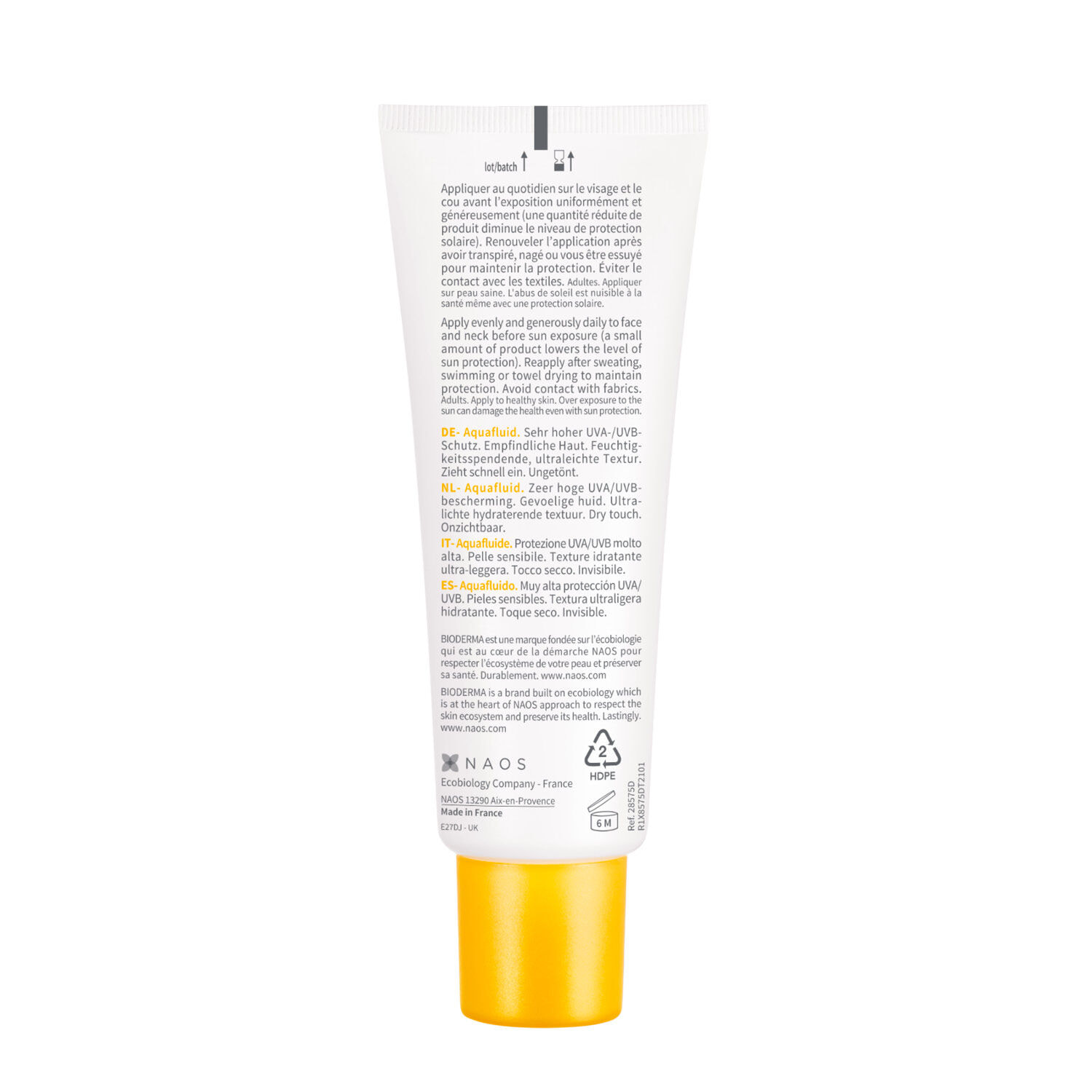 Photoderm Aquafluide - Fluide Ultra-Légère Hydratante - Peaux Sensibles - SPF50+ 40 ml