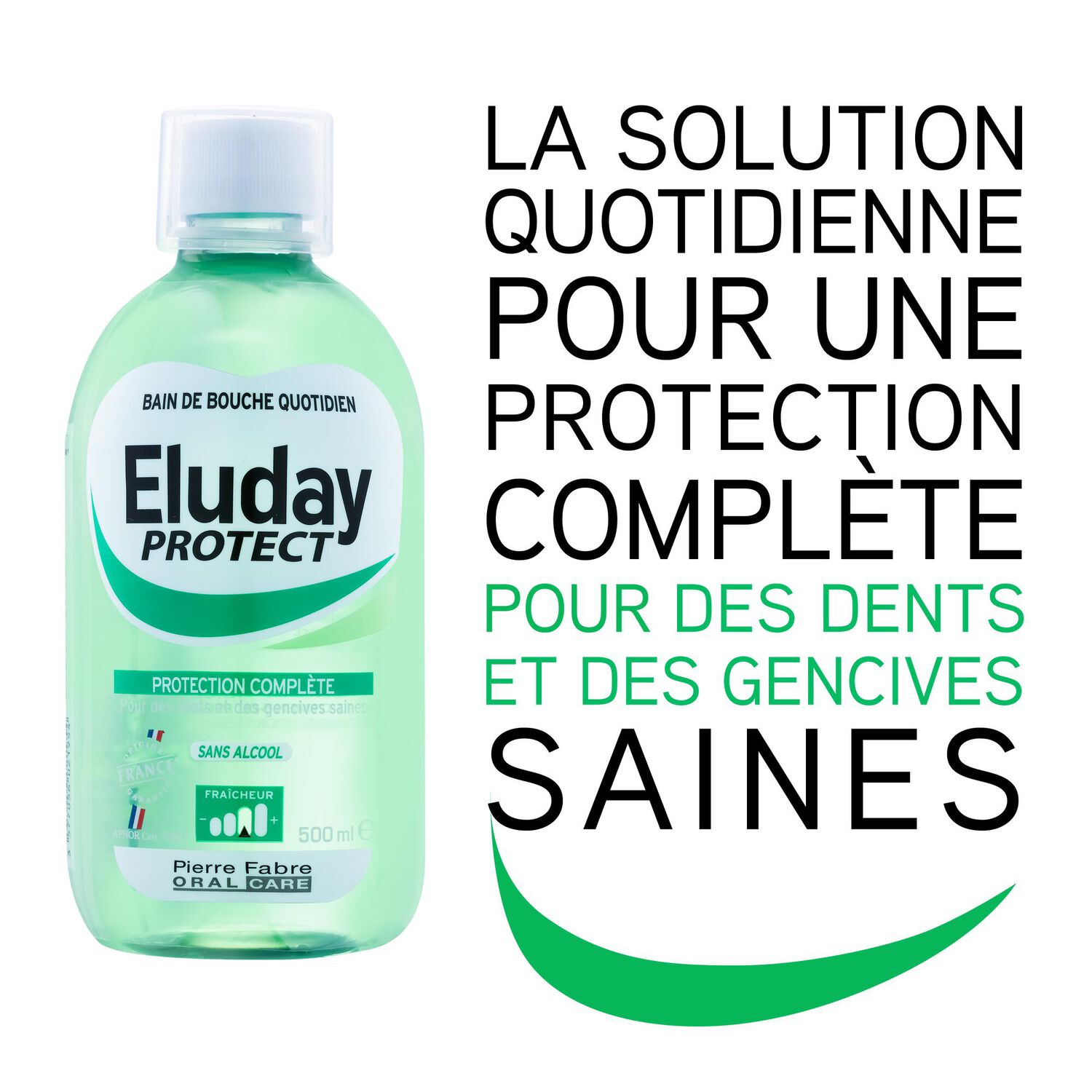 Eluday Protect - Bain de Bouche Quotidien 500 ml