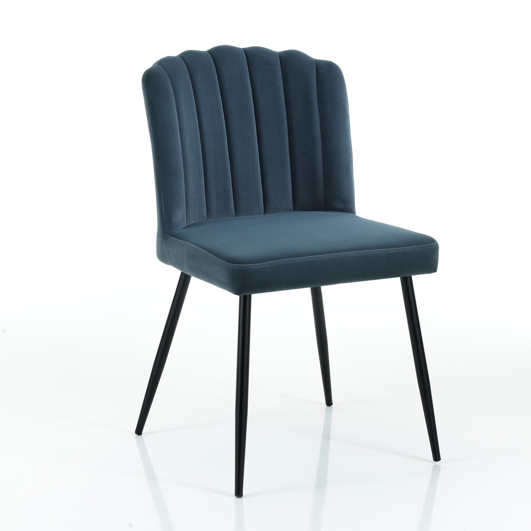 Tomasucci Lot de 4 Chaises CLAUDIA BLU OCEAN Bleu