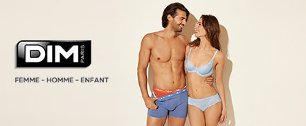 Dim Lingerie et sous-vêtements pour femme, homme, enfant et bébé