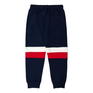 Pantalone french terry Polo Club St Martin Blu