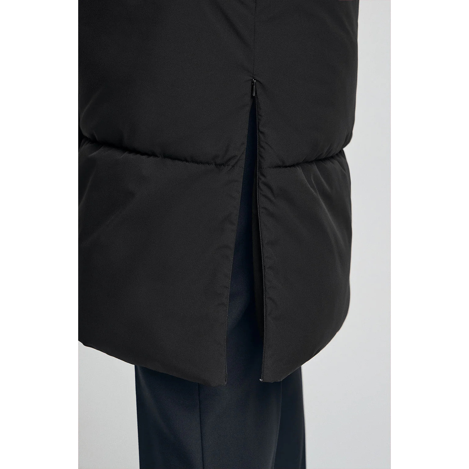 Chaqueta Anne negra con logo Polo Club