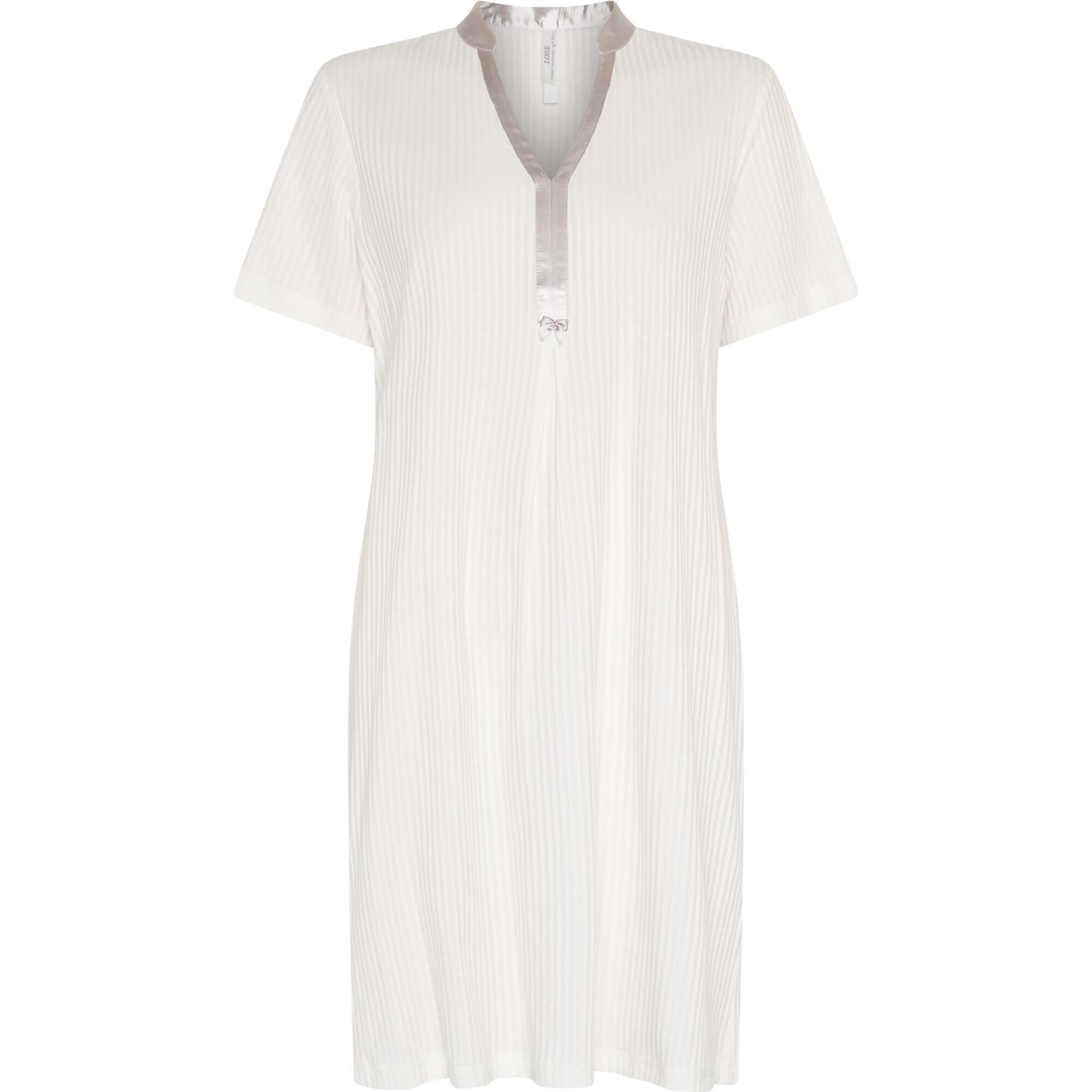 Camisón mujer lencero raso de manga corta