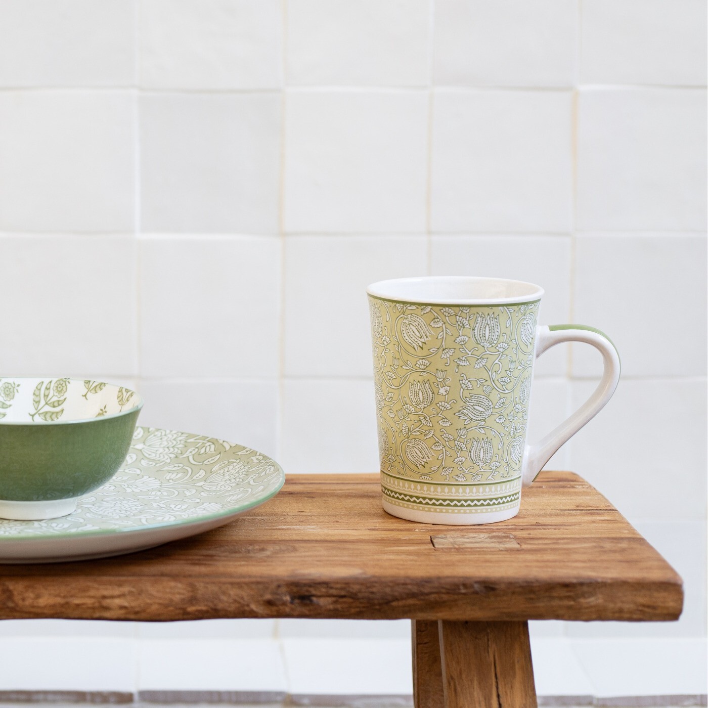 Lot de 6 mugs, SOLIMAN