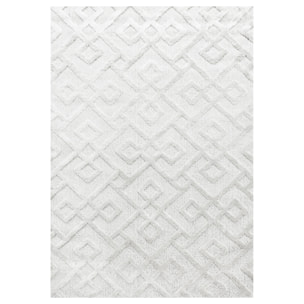 PISA - Tapis de salon à motif crème - PIS4708CRE
