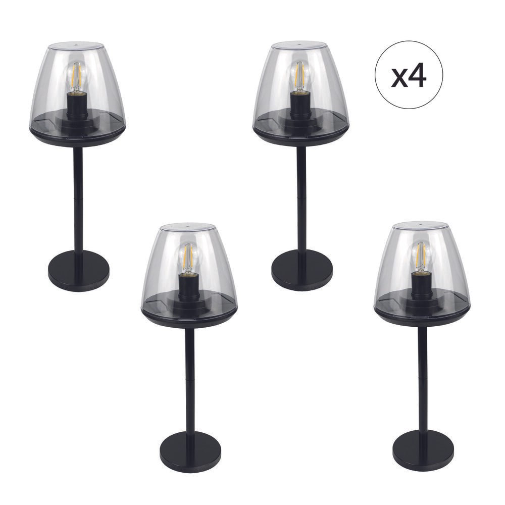 EZIlight® Solar lamp one - Pack de 4 lampes