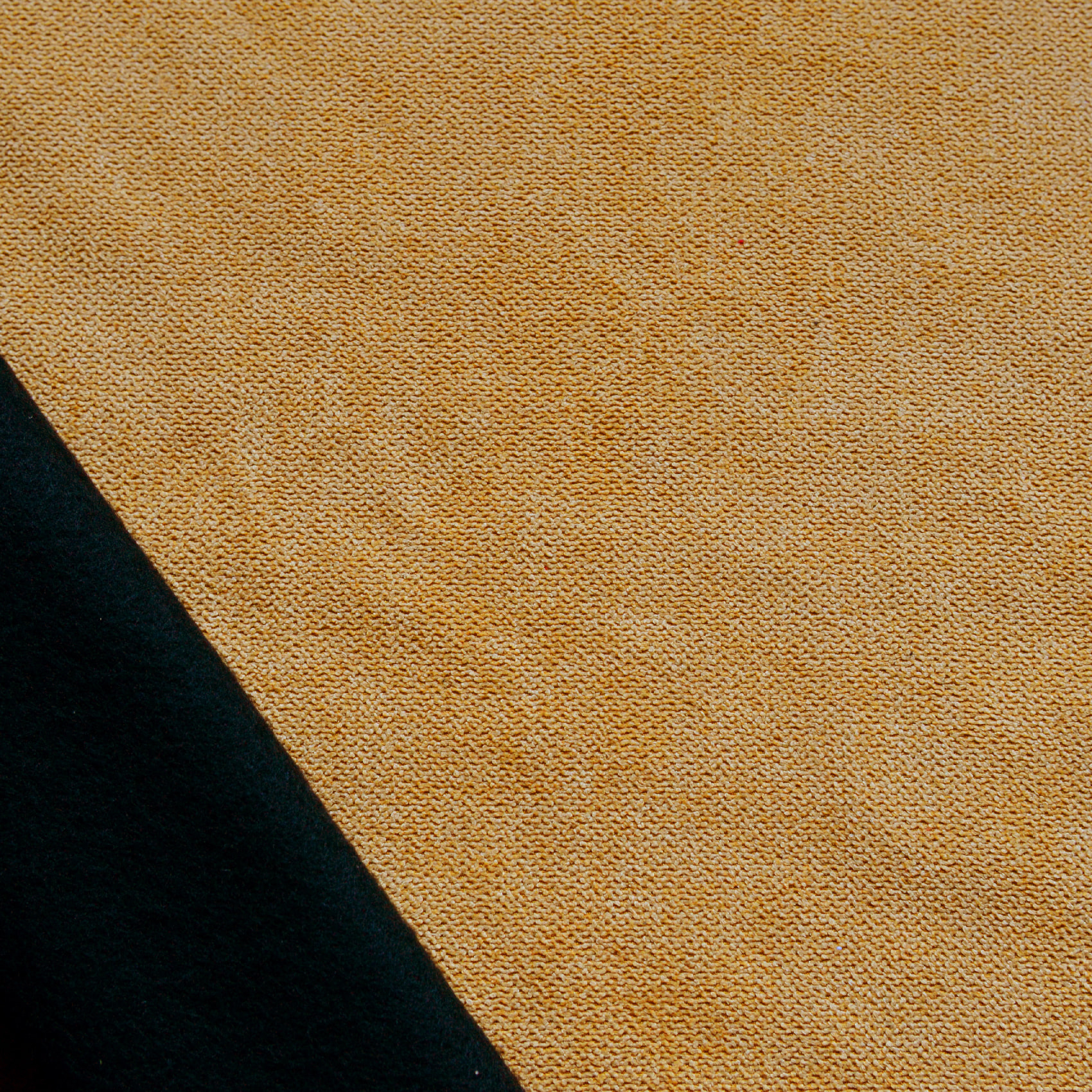 Rideau thermique phonique et semi occultant à galons fronceurs KONFOR - Jaune Ocre