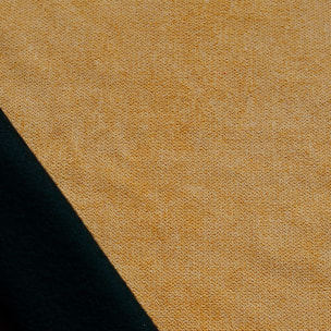 Rideau thermique phonique et semi occultant à galons fronceurs KONFOR - Jaune Ocre