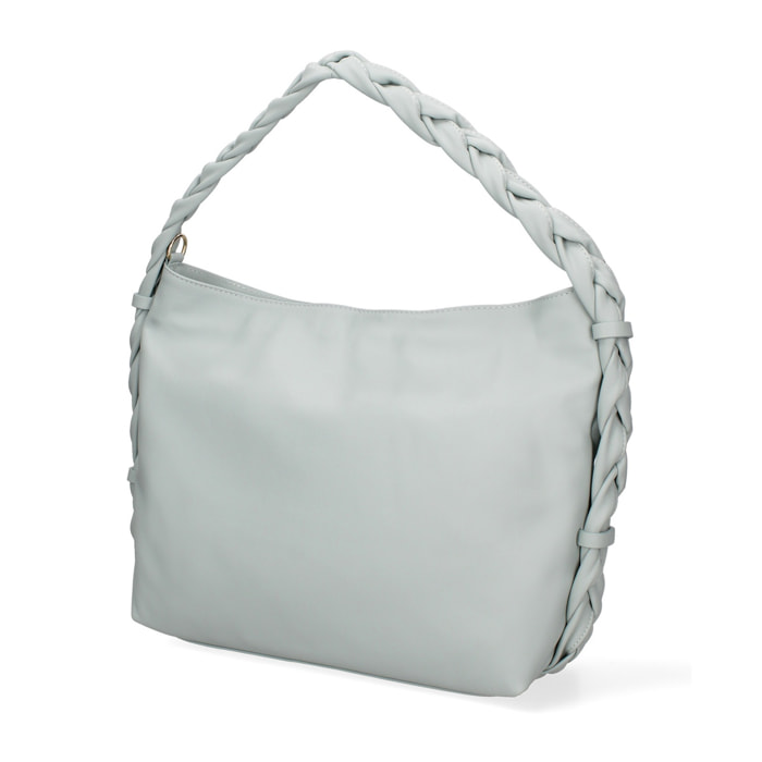 Borsa a spalla da donna - Modello Umbria - Vera pelle - 31.0 x 26.0 x 12.0 cm