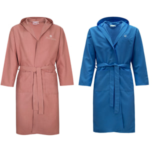 Accappatoio Microfibra Uomo Donna Renato Balestra, Ass (cipria-royal)