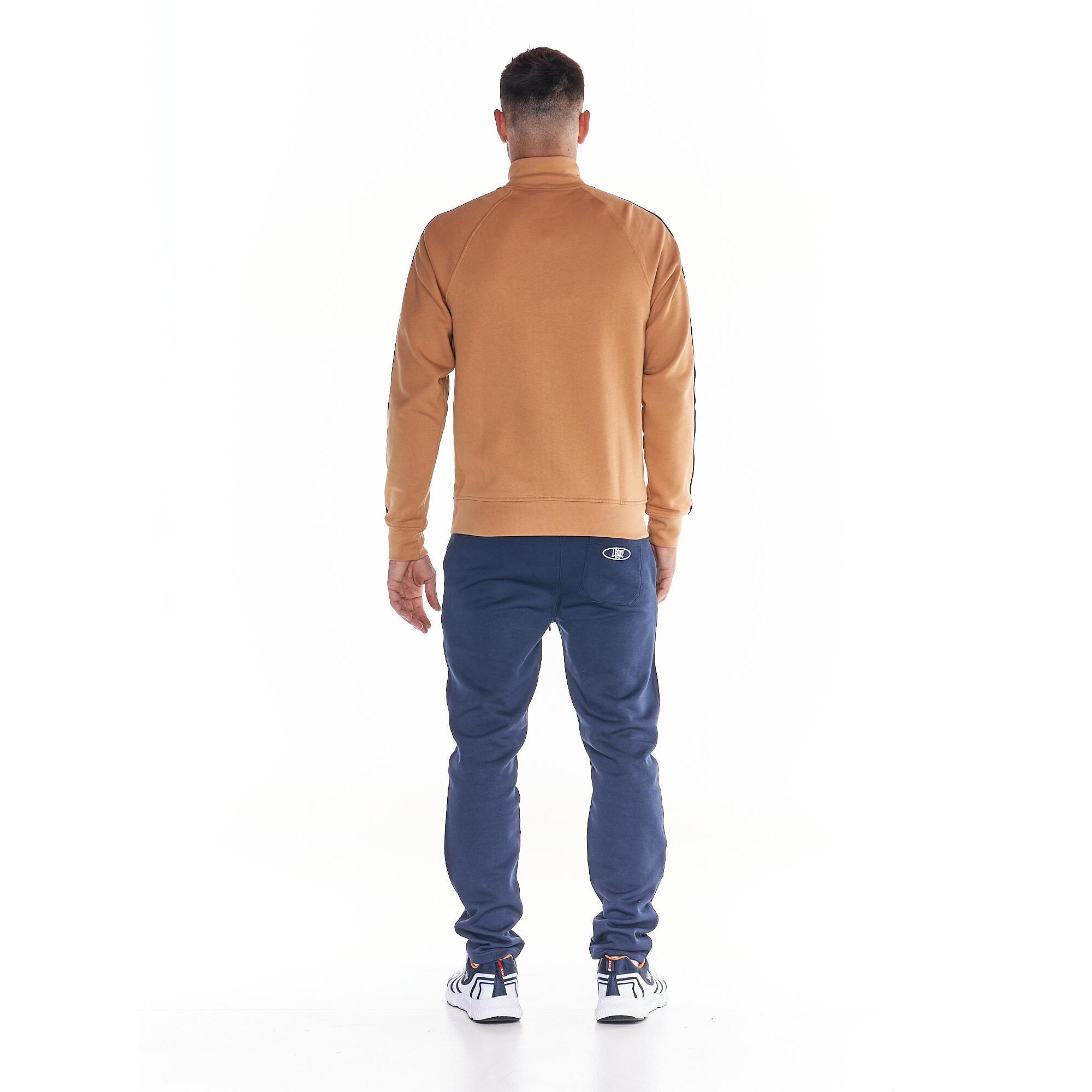 Tuta da uomo collo in piedi full zip Earth Tones