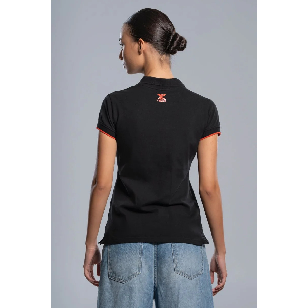 Polo CORP negro para mujer