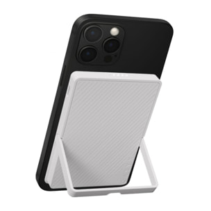 Batterie nomade CASYX 5000 mAh Qi2 MagSafe avec bequille gris