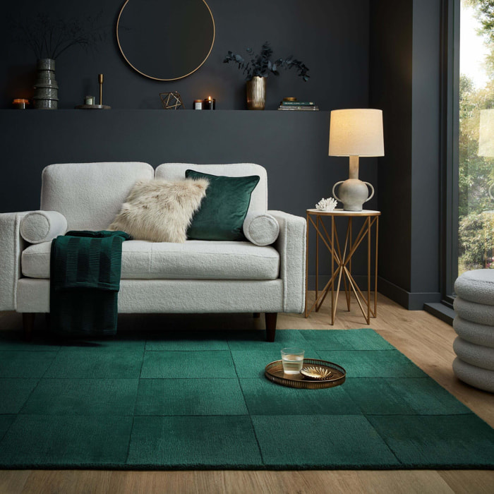 Tapis en laine GRAND DAMIER