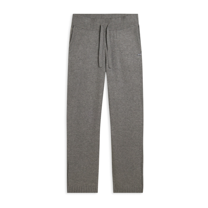 Pantalone donna gamba dritta in tricot