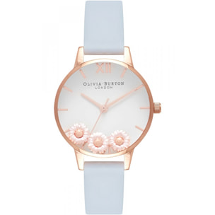 Reloj Olivia Burton OB16CH04 Mujer Analogico Cuarzo con Correa de Piel sintetica