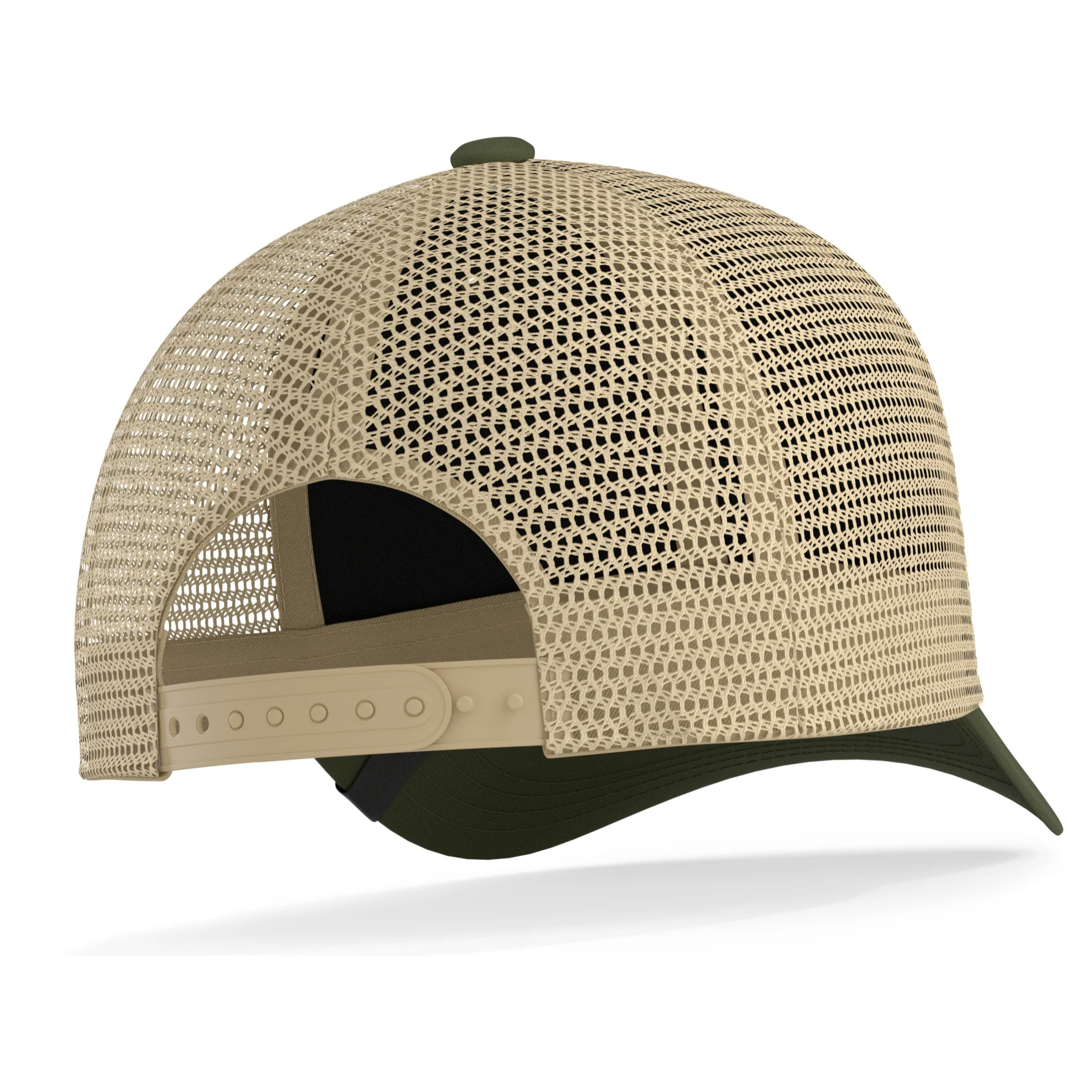 Gorras Hanukeii Leopard Truck Green / Beige