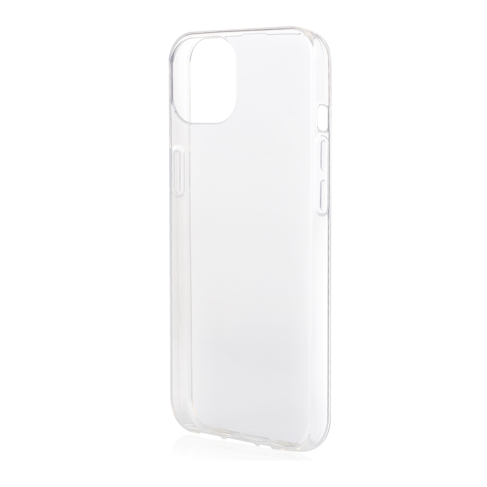 Custodia Slim Crystal Clear in TPU trasparente per iPhone 13.