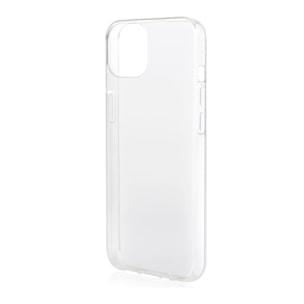 Custodia Slim Crystal Clear in TPU trasparente per iPhone 13.