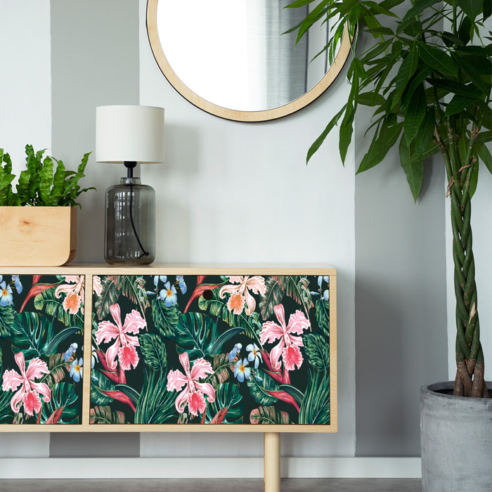 Sticker meuble tropical kwok 60 x 90 cm