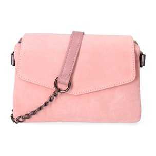 Borsa a tracolla donna - Modello Bassano - Vera pelle - 21.0 x 15.0 x 6.0 cm