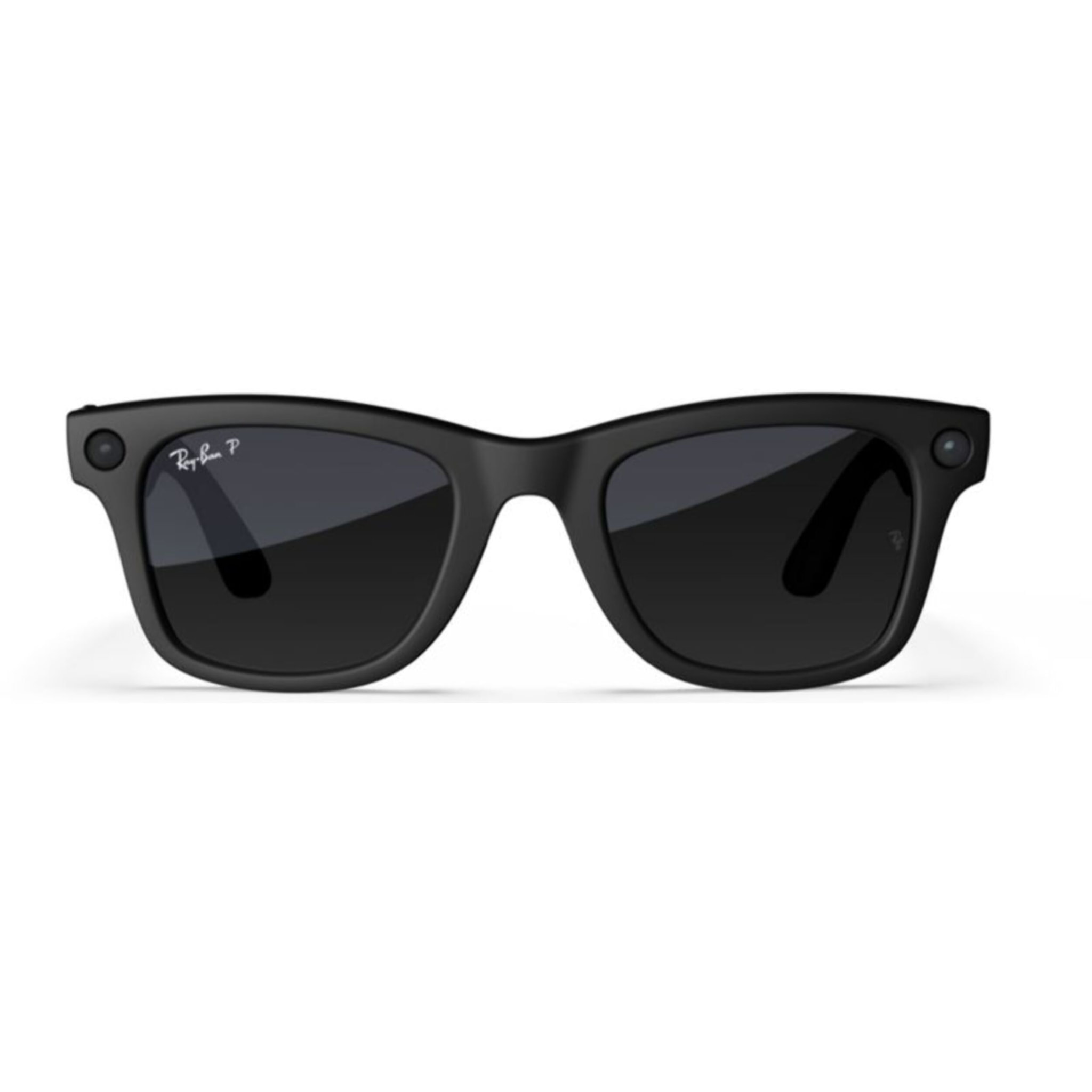 Lunettes connectées META Ray-Ban Wayfarer (grande), Noir Mat, Dégradé Graphite Polarisé