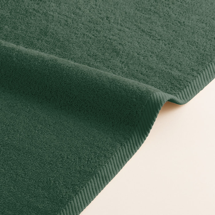 Serviette Éponge 100% Coton Peigné - 600 g/m2 EMERALD