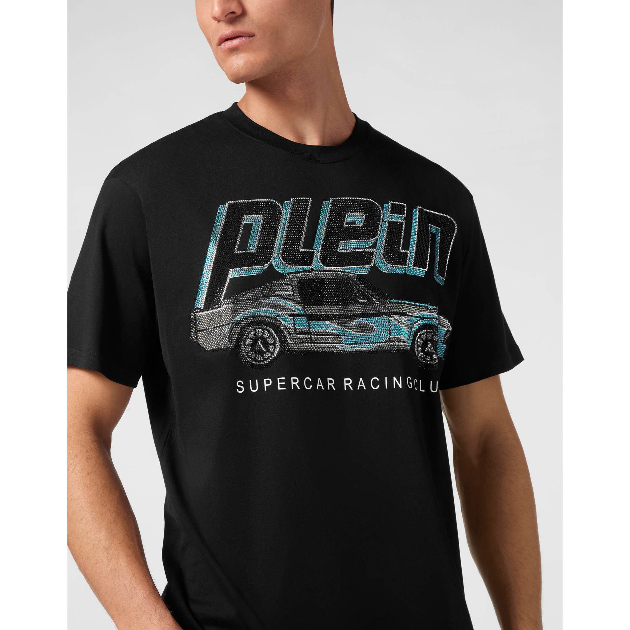 PHILIPP PLEIN Camiseta Cuello Redondo RACING