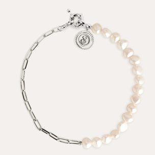 Pulsera Chic Pearl Acero