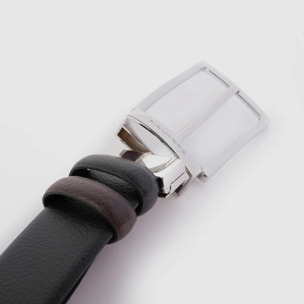 Piquadro Cintura reversibile in pelle