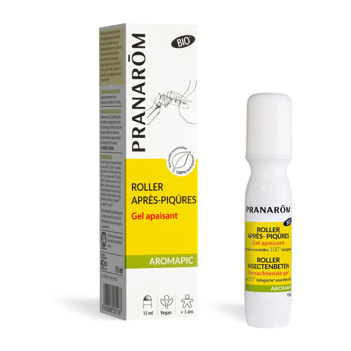 Pranarom - Roller apaisant après piqûres - Bio - 15 ml