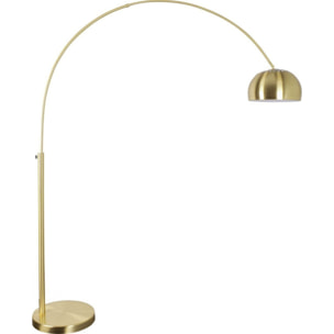 Bow - Lampadaire arc design - Laiton.