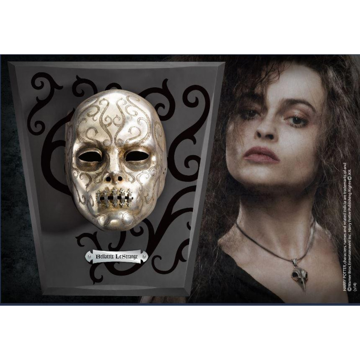 Harry Potter Maschera Mangiamorte Bellatrix Lestrange Inossidabile Noble