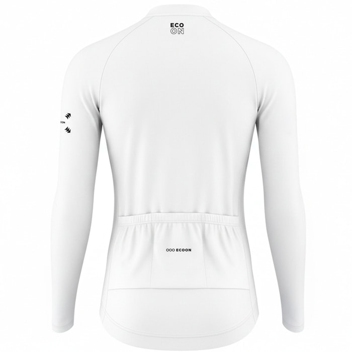 Maillot para mujer ECOON ROUBAIX - BLANCO