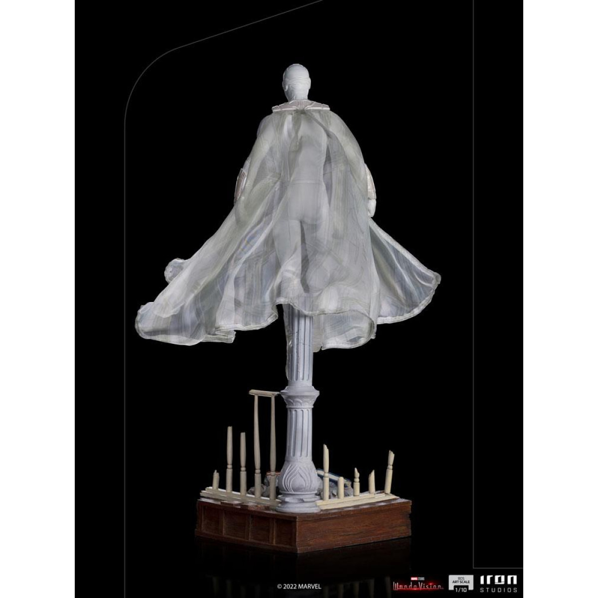 Wandavision Bds Art Scale Statua 1/10 White Vision 33 Cm Iron Studios