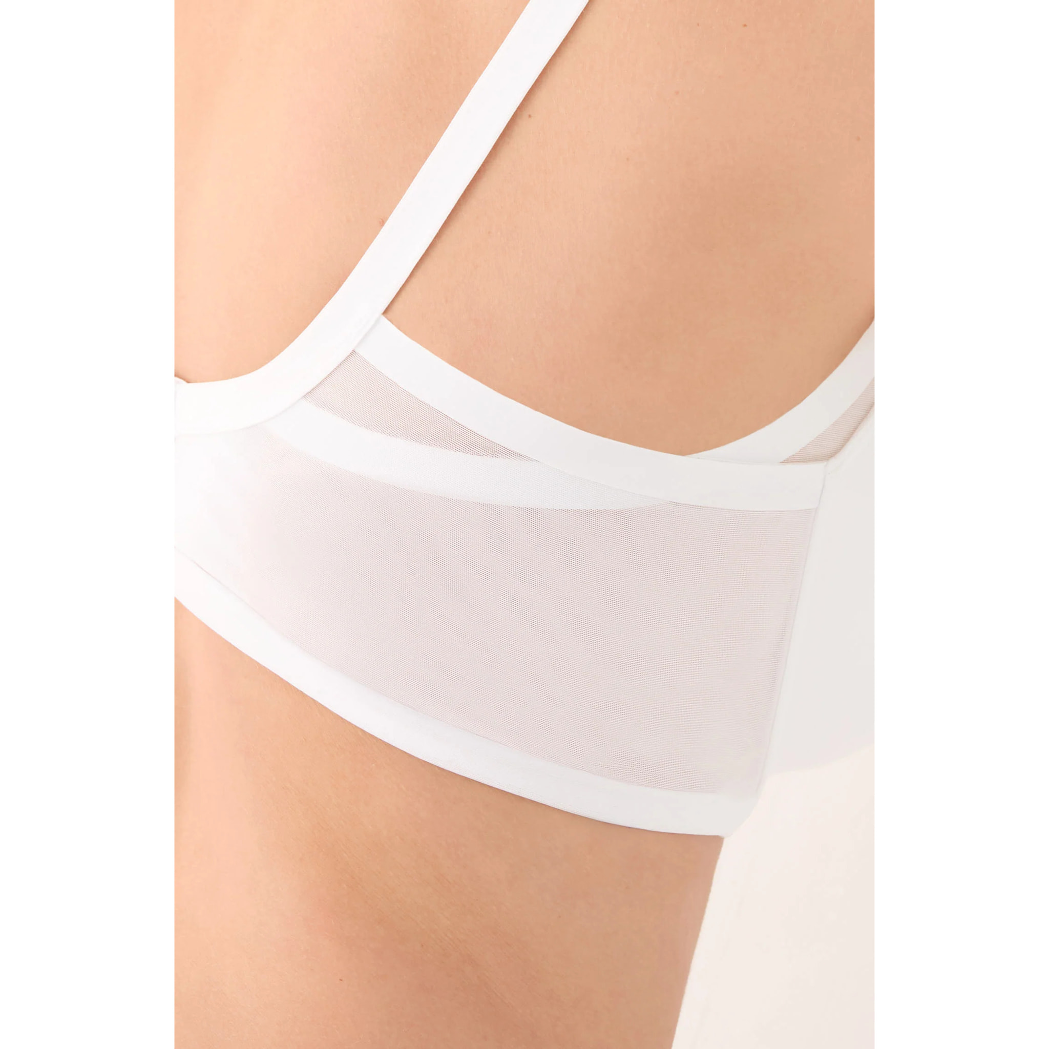 Reggiseno con ferretto con imbottitura Bianco