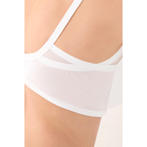 Reggiseno con ferretto con imbottitura Bianco