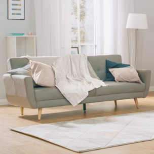 Plaid Gaze De Coton Blanc Craie 120x150cm