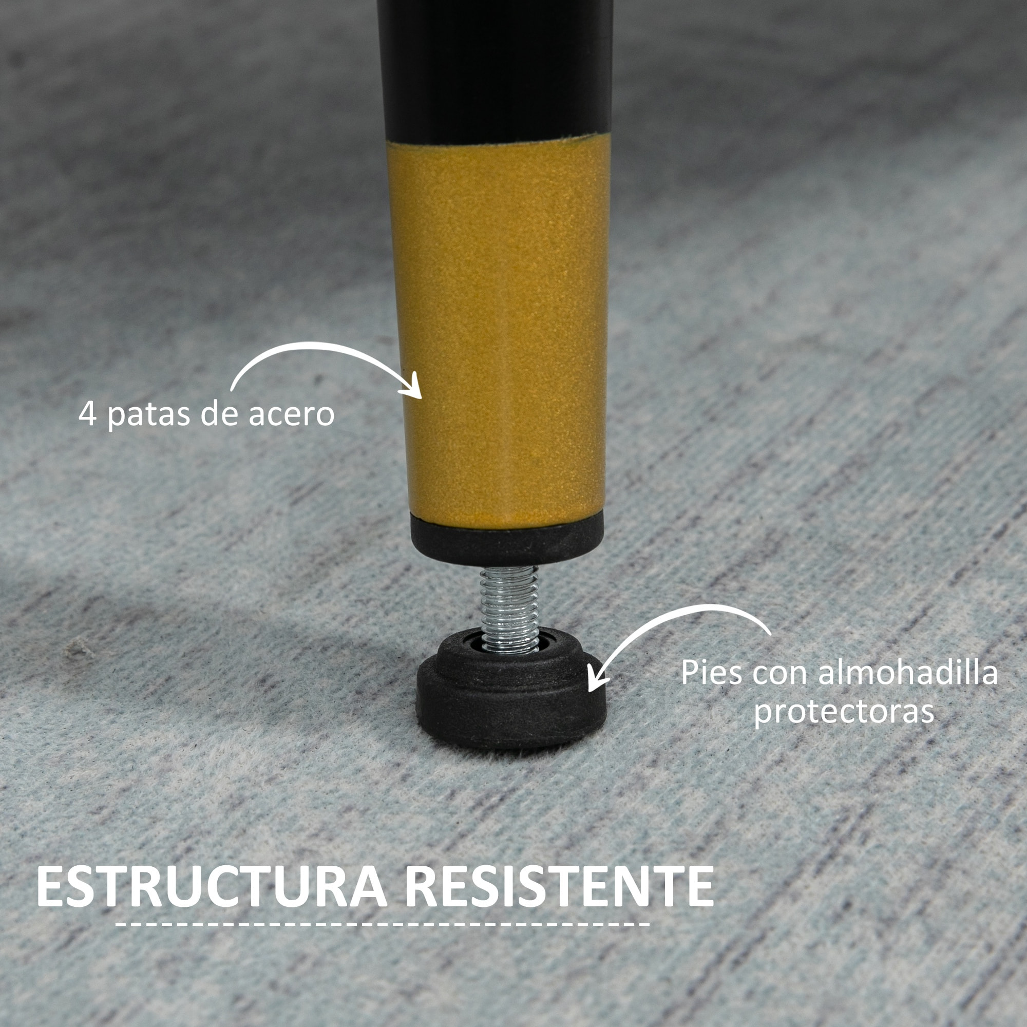 Sofá de 2 Plazas Tapizado en Lino Sofá de Salón con Cojines Reposabrazos y Patas de Acero para Dormitorio Oficina Carga 240 kg 139x68x80 cm Azul