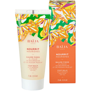Baume Pieds Nourrissant - A l'Huile de Bourrache et de Rosier Muscat 75 ml