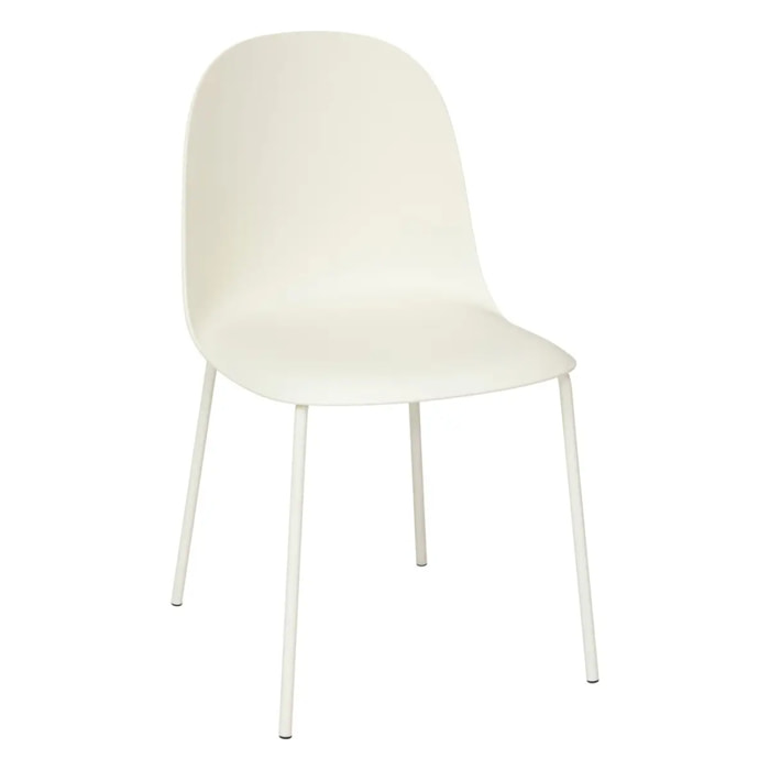Chaise "Asan" crème
