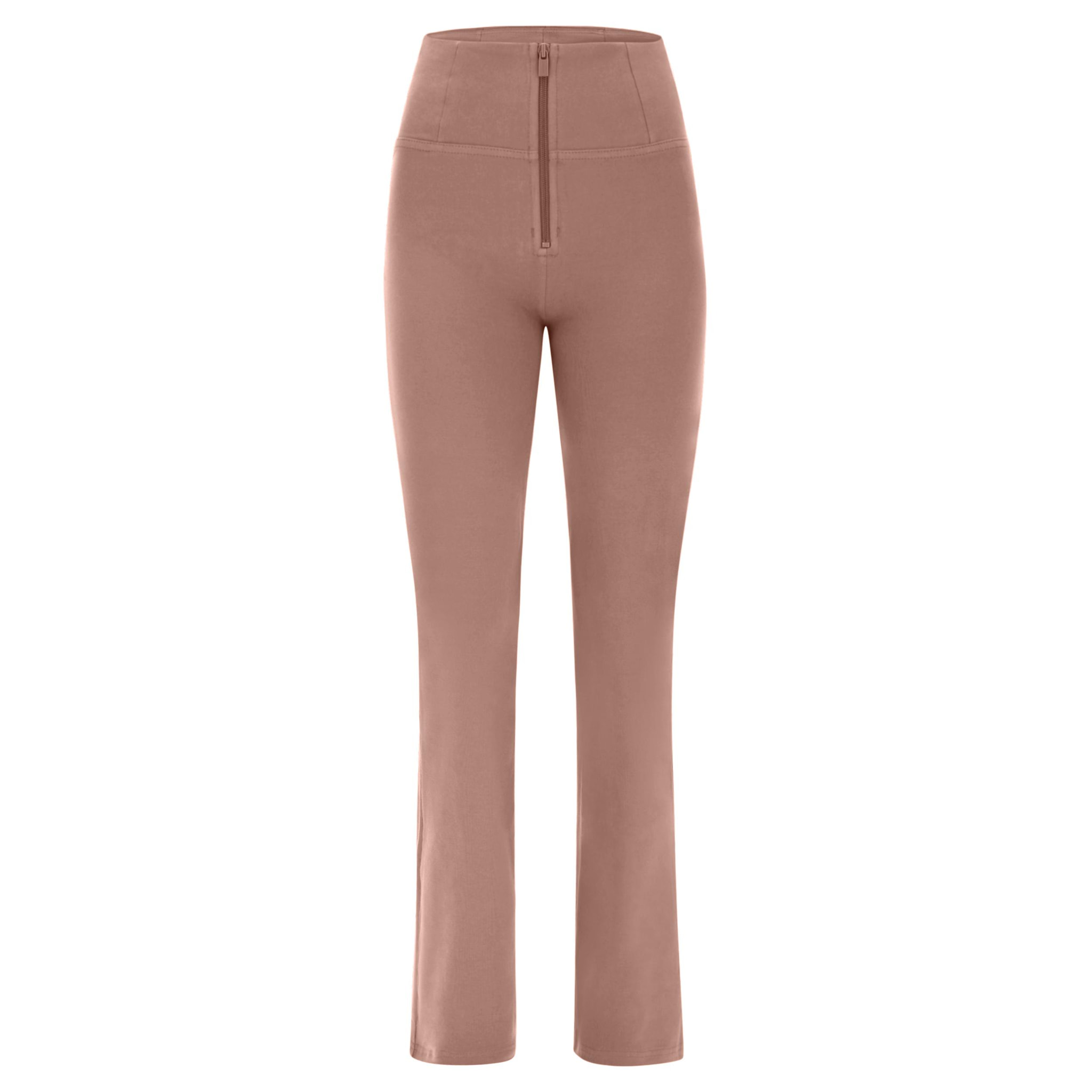 Pantaloni push up WR.UP® ecologici vita alta e wide leg