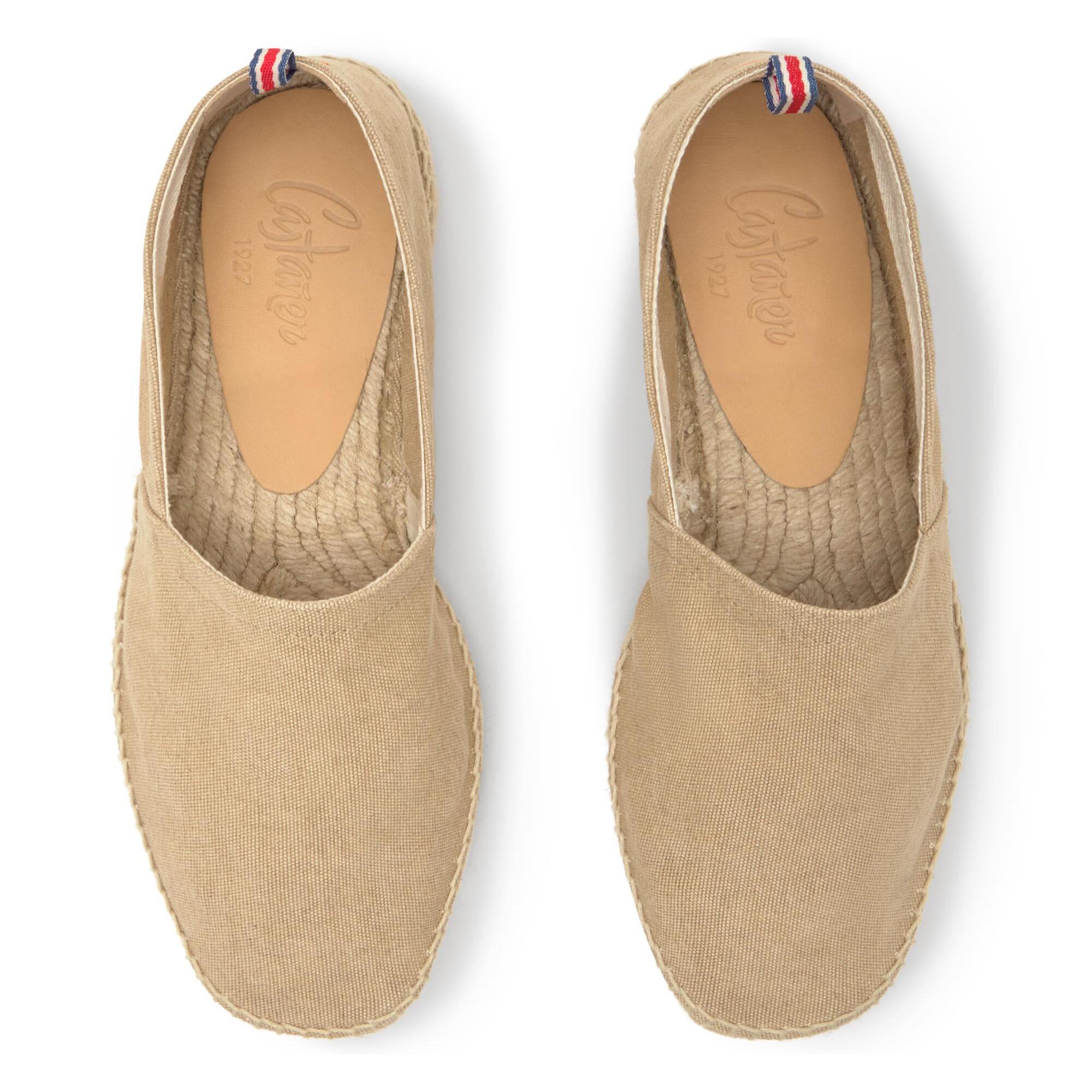 Icónica alpargata Pablo estilo camping en algodón orgánico lavado