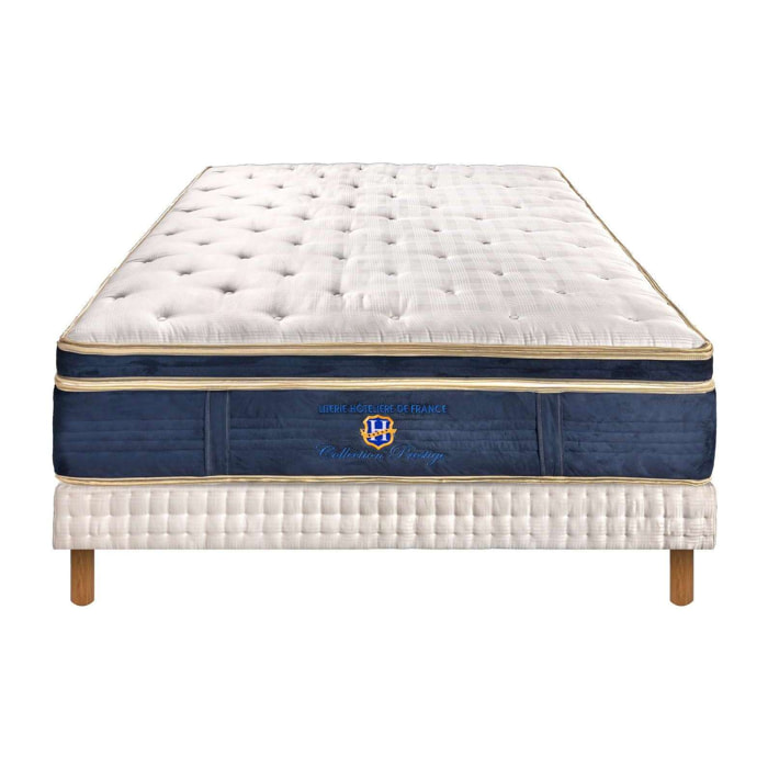ENSEMBLE Royaluxe - Matelas 2 places + 1 Sommier