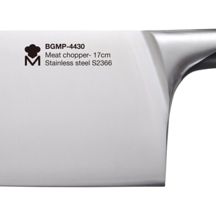 Macheta de 17,5cm elegance en acero inoxidable masterpro
