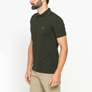 POLO A MANICA CORTA IN PIQUET DI COTONE