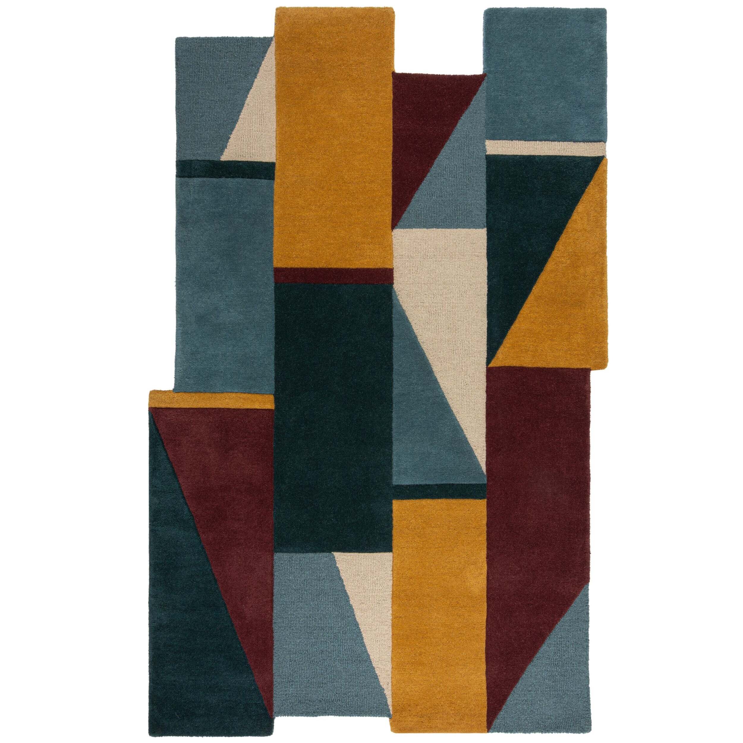 Tapis en laine SHUFFLE Multicolore
