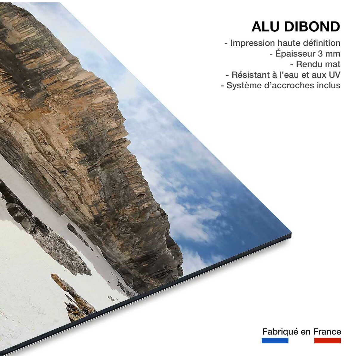 Tableau brèche de roland Tableau alu Dibond