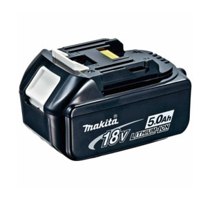 Juego de 3 máquinas 18 V Li-Ion 5 Ah MAKITA Taladro DHP481 + Amoladora DGA506 + Sierra DHS680 - 2 baterías, cargador, maletín - DLX3095PTJ